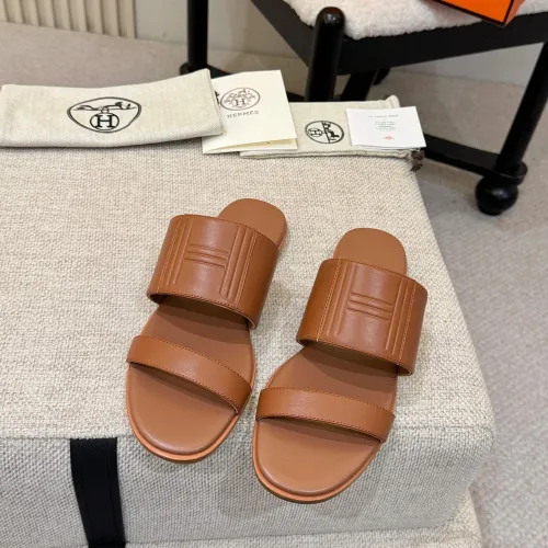 Replica Hermes Slippers For Women #1461548 $98.00 USD for Wholesale