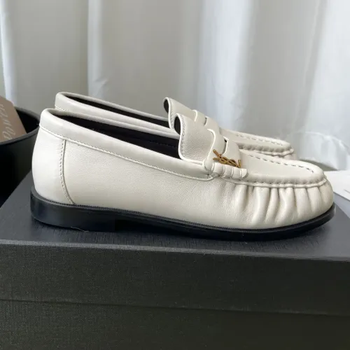 Replica Yves Saint Laurent YSL Leather Shoes For Men #1461607 $125.00 USD for Wholesale