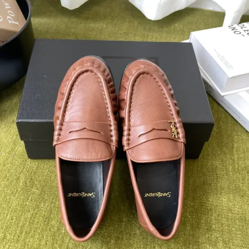 Replica Yves Saint Laurent YSL Leather Shoes For Men #1461608 $125.00 USD for Wholesale