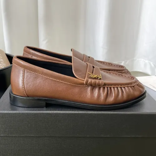 Replica Yves Saint Laurent YSL Leather Shoes For Men #1461610 $125.00 USD for Wholesale