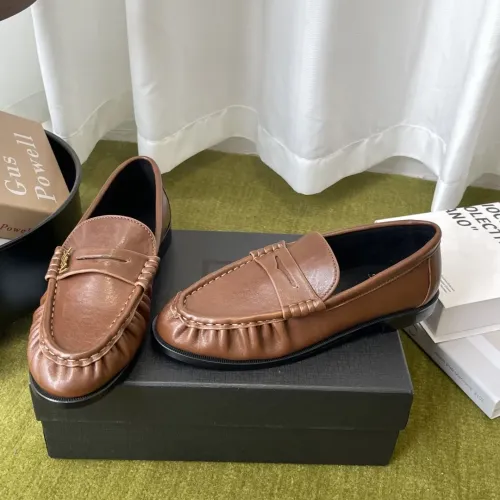 Replica Yves Saint Laurent YSL Leather Shoes For Women #1461611 $118.00 USD for Wholesale