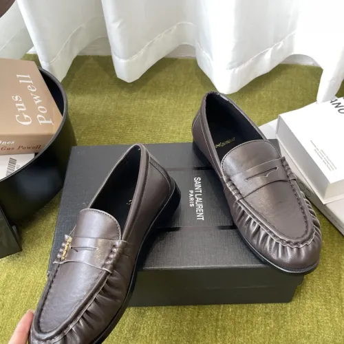 Replica Yves Saint Laurent YSL Leather Shoes For Men #1461615 $125.00 USD for Wholesale