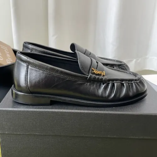 Replica Yves Saint Laurent YSL Leather Shoes For Men #1461618 $125.00 USD for Wholesale