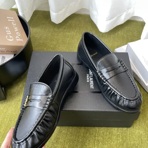 Replica Yves Saint Laurent YSL Leather Shoes For Men #1461618 $125.00 USD for Wholesale