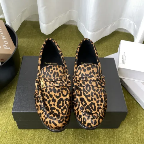 Wholesale Yves Saint Laurent YSL Leather Shoes For Men #1461623 $125.00 USD, Wholesale Quality Replica Yves Saint Laurent YSL Leather Shoes