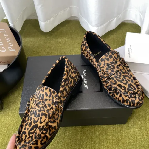 Replica Yves Saint Laurent YSL Leather Shoes For Men #1461623 $125.00 USD for Wholesale
