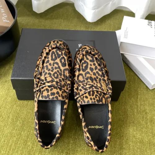 Replica Yves Saint Laurent YSL Leather Shoes For Women #1461625 $118.00 USD for Wholesale