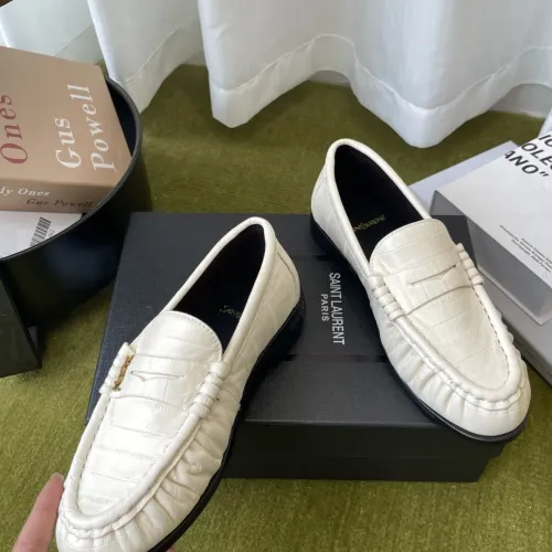 Replica Yves Saint Laurent YSL Leather Shoes For Men #1461626 $125.00 USD for Wholesale