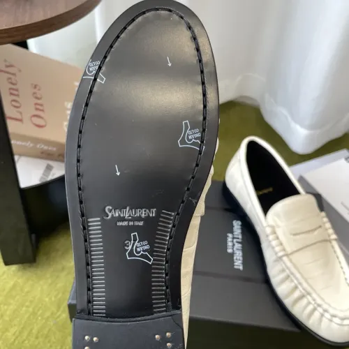 Replica Yves Saint Laurent YSL Leather Shoes For Men #1461626 $125.00 USD for Wholesale
