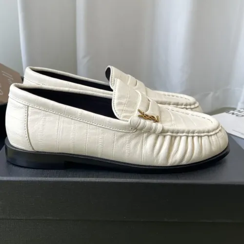 Replica Yves Saint Laurent YSL Leather Shoes For Women #1461628 $118.00 USD for Wholesale