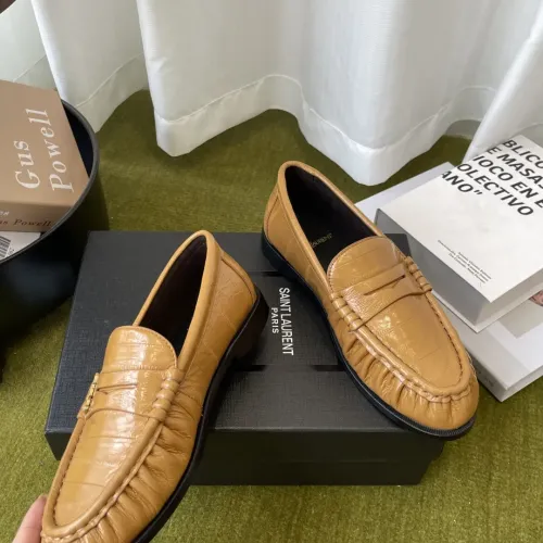 Replica Yves Saint Laurent YSL Leather Shoes For Men #1461629 $125.00 USD for Wholesale