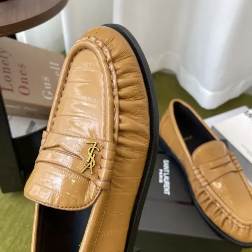 Replica Yves Saint Laurent YSL Leather Shoes For Women #1461630 $118.00 USD for Wholesale