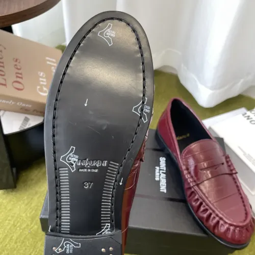 Replica Yves Saint Laurent YSL Leather Shoes For Men #1461632 $125.00 USD for Wholesale