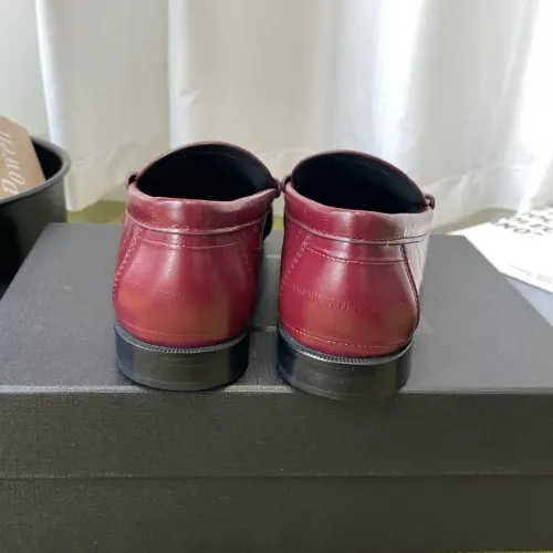 Replica Yves Saint Laurent YSL Leather Shoes For Men #1461632 $125.00 USD for Wholesale