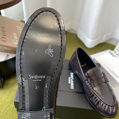 Replica Yves Saint Laurent YSL Leather Shoes For Men #1461634 $125.00 USD for Wholesale