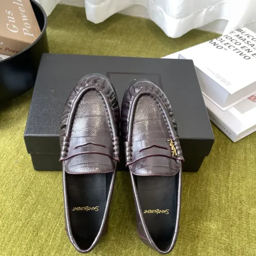 Replica Yves Saint Laurent YSL Leather Shoes For Men #1461634 $125.00 USD for Wholesale