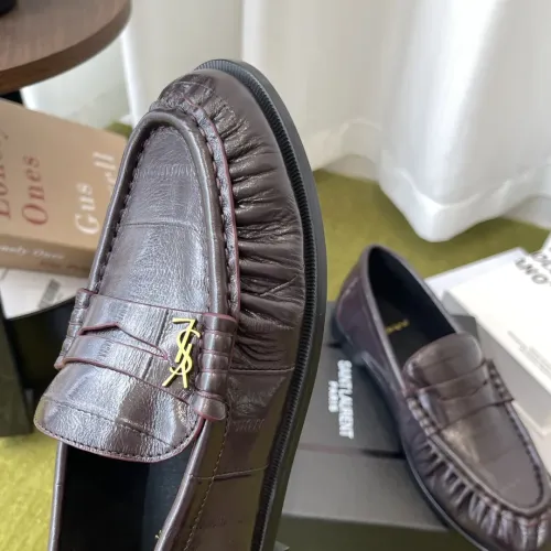 Replica Yves Saint Laurent YSL Leather Shoes For Women #1461635 $118.00 USD for Wholesale