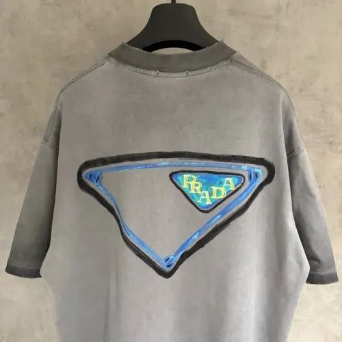 Replica Prada T-Shirts Short Sleeved For Men #1461636 $48.00 USD for Wholesale