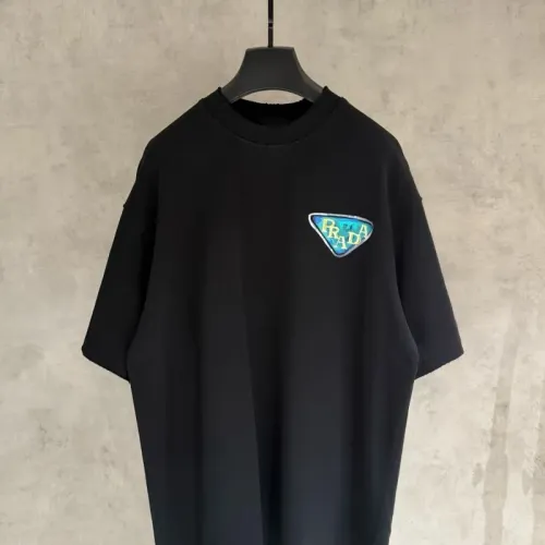 Wholesale Prada T-Shirts Short Sleeved For Men #1461638 $48.00 USD, Wholesale Quality Replica Prada T-Shirts