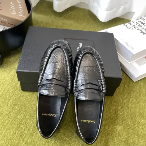 Replica Yves Saint Laurent YSL Leather Shoes For Men #1461639 $125.00 USD for Wholesale