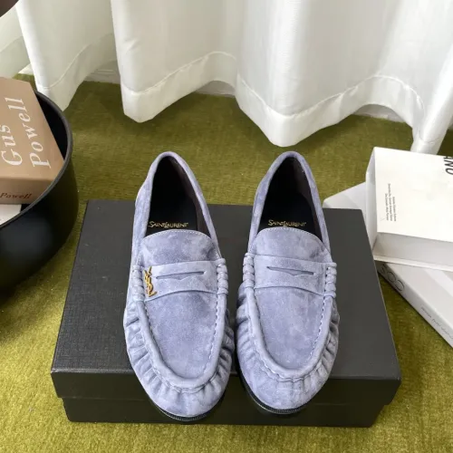 Wholesale Yves Saint Laurent YSL Leather Shoes For Men #1461645 $125.00 USD, Wholesale Quality Replica Yves Saint Laurent YSL Leather Shoes