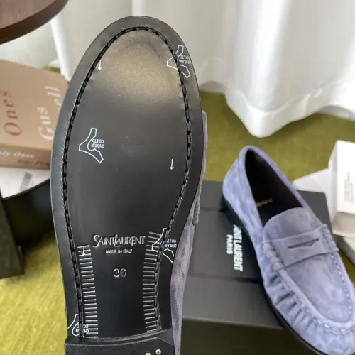 Replica Yves Saint Laurent YSL Leather Shoes For Women #1461646 $118.00 USD for Wholesale