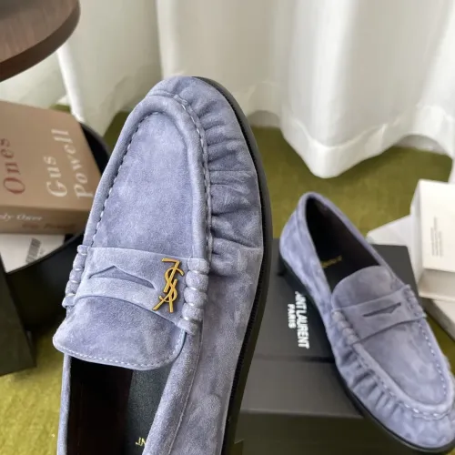 Replica Yves Saint Laurent YSL Leather Shoes For Women #1461646 $118.00 USD for Wholesale