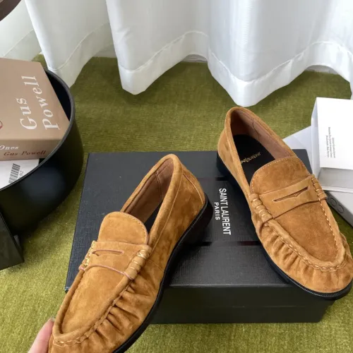 Replica Yves Saint Laurent YSL Leather Shoes For Women #1461648 $118.00 USD for Wholesale