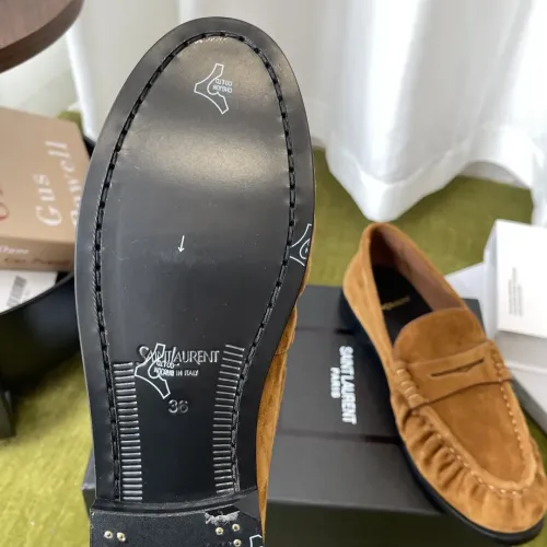 Replica Yves Saint Laurent YSL Leather Shoes For Women #1461648 $118.00 USD for Wholesale