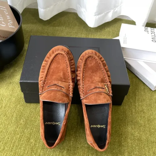 Replica Yves Saint Laurent YSL Leather Shoes For Men #1461650 $125.00 USD for Wholesale