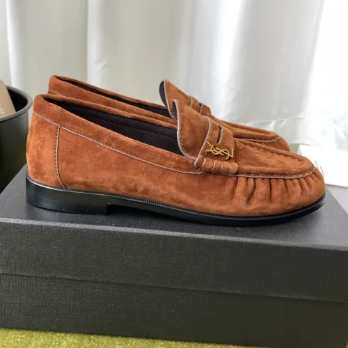 Replica Yves Saint Laurent YSL Leather Shoes For Women #1461651 $118.00 USD for Wholesale