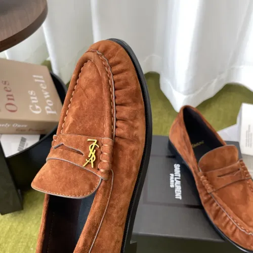 Replica Yves Saint Laurent YSL Leather Shoes For Women #1461651 $118.00 USD for Wholesale