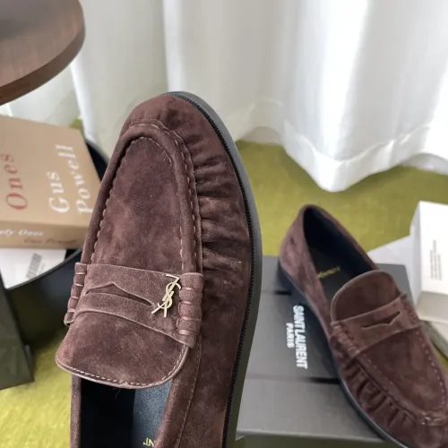 Replica Yves Saint Laurent YSL Leather Shoes For Men #1461655 $125.00 USD for Wholesale