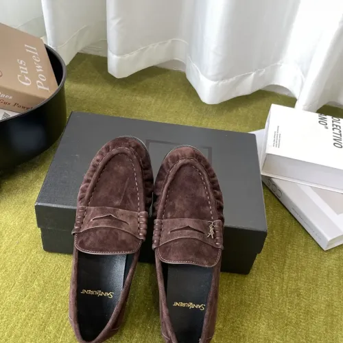 Replica Yves Saint Laurent YSL Leather Shoes For Men #1461655 $125.00 USD for Wholesale