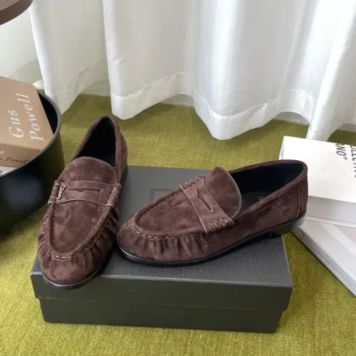 Replica Yves Saint Laurent YSL Leather Shoes For Women #1461656 $118.00 USD for Wholesale