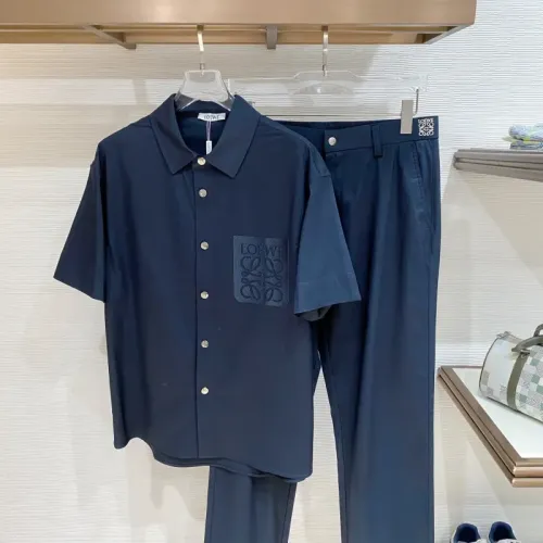 Wholesale LOEWE Tracksuits Short Sleeved For Men #1461701 $170.00 USD, Wholesale Quality Replica LOEWE Tracksuits