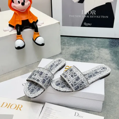 Replica Christian Dior Slippers For Women #1461702 $80.00 USD for Wholesale