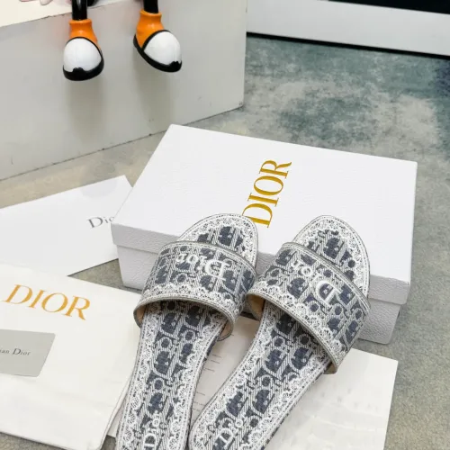 Replica Christian Dior Slippers For Women #1461702 $80.00 USD for Wholesale
