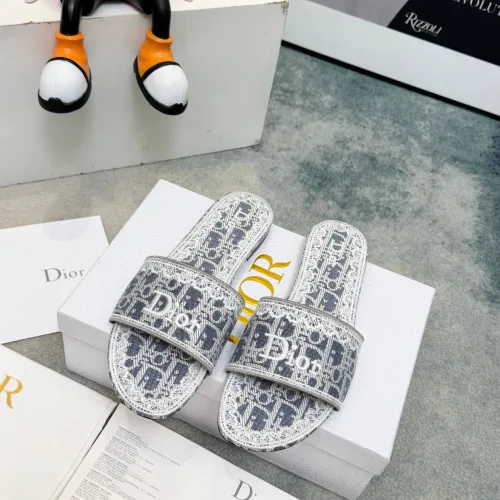 Replica Christian Dior Slippers For Women #1461702 $80.00 USD for Wholesale