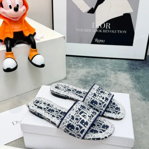 Replica Christian Dior Slippers For Women #1461703 $80.00 USD for Wholesale