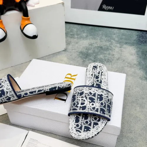 Replica Christian Dior Slippers For Women #1461703 $80.00 USD for Wholesale