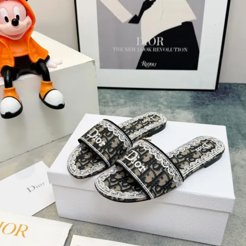 Wholesale Christian Dior Slippers For Women #1461704 $80.00 USD, Wholesale Quality Replica Christian Dior Slippers