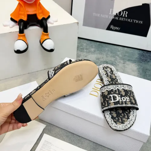 Replica Christian Dior Slippers For Women #1461704 $80.00 USD for Wholesale