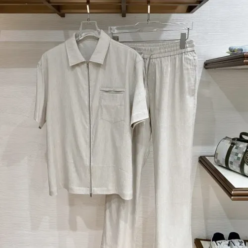 Wholesale Prada Tracksuits Short Sleeved For Men #1461711 $150.00 USD, Wholesale Quality Replica Prada Tracksuits