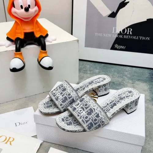 Wholesale Christian Dior Slippers For Women #1461722 $85.00 USD, Wholesale Quality Replica Christian Dior Slippers