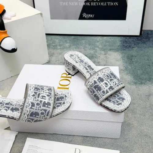 Replica Christian Dior Slippers For Women #1461722 $85.00 USD for Wholesale