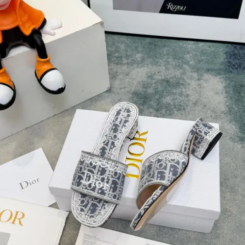 Replica Christian Dior Slippers For Women #1461722 $85.00 USD for Wholesale