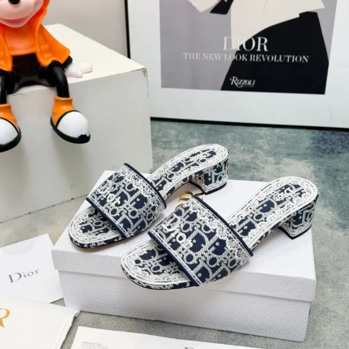 Wholesale Christian Dior Slippers For Women #1461723 $85.00 USD, Wholesale Quality Replica Christian Dior Slippers