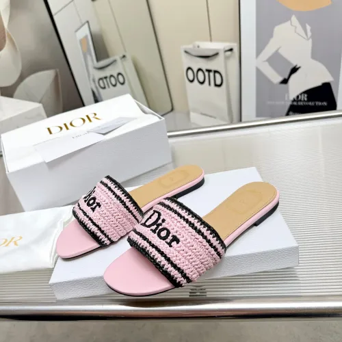 Wholesale Christian Dior Slippers For Women #1461731 $92.00 USD, Wholesale Quality Replica Christian Dior Slippers