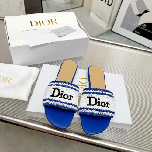 Replica Christian Dior Slippers For Women #1461732 $92.00 USD for Wholesale